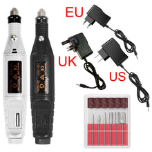 Load image into Gallery viewer, Electric Nail Drill Machine for Manicure Set Pedicure Nail Art Drill