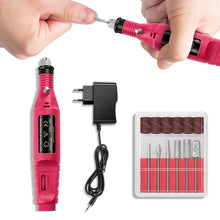 Load image into Gallery viewer, Electric Nail Drill Machine for Manicure Set Pedicure Nail Art Drill