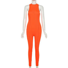 Load image into Gallery viewer, Bodycon Overall Sleeveless Jumpsuit