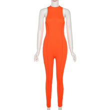 Load image into Gallery viewer, Bodycon Overall Sleeveless Jumpsuit