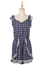 Load image into Gallery viewer, Elegant Sling shorts jumpsuit floral dress summer women's casual - Sophornlilly