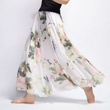 Load image into Gallery viewer, Elegant Summer Bohemian Maxi Skirts Women Long Skirt Chiffon Saia