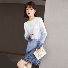 Load image into Gallery viewer, Elegant Sweater Dress Autumn Spring Long Sleeve Knitted
