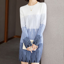 Load image into Gallery viewer, Elegant Sweater Dress Autumn Spring Long Sleeve Knitted