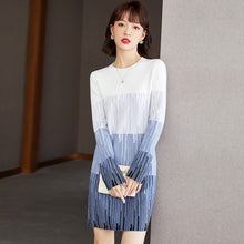 Load image into Gallery viewer, Elegant Sweater Dress Autumn Spring Long Sleeve Knitted