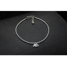 Load image into Gallery viewer, Elephant Anklet Foot Chain Sterling Silver Beads