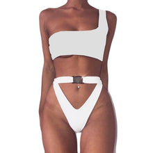 Load image into Gallery viewer, Enchanting Women Sexy Buckle Bikini Push-Up Padded
