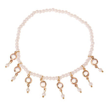 Load image into Gallery viewer, Pearl Tassel Crystal Anklets Beach Shoe Boot Chain
