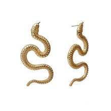 Load image into Gallery viewer, Jewelry Personality Distorted Snake Geometric Female