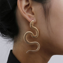 Load image into Gallery viewer, Jewelry Personality Distorted Snake Geometric Female
