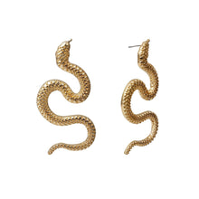 Load image into Gallery viewer, Jewelry Personality Distorted Snake Geometric Female