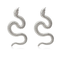 Load image into Gallery viewer, Jewelry Personality Distorted Snake Geometric Female
