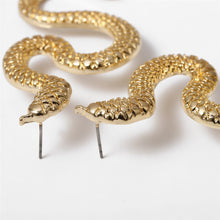 Load image into Gallery viewer, Jewelry Personality Distorted Snake Geometric Female
