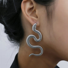 Load image into Gallery viewer, Jewelry Personality Distorted Snake Geometric Female