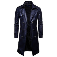 Load image into Gallery viewer, Pop Design Game Leather Jacket Men Casual Double