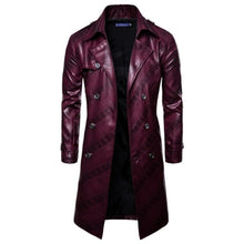 Load image into Gallery viewer, Pop Design Game Leather Jacket Men Casual Double