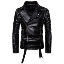 Load image into Gallery viewer, PU Leather Jacket Autumn Fashion Sleeves Detachable