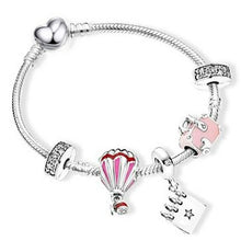 Load image into Gallery viewer, European Heart shaped Pendant Charm Bracelet Fit Women's Jewellery - Sophornlilly