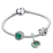 Load image into Gallery viewer, European Heart shaped Pendant Charm Bracelet Fit Women's Jewellery - Sophornlilly
