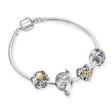 Load image into Gallery viewer, European Heart shaped Pendant Charm Bracelet Fit Women's Jewellery - Sophornlilly