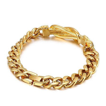 Load image into Gallery viewer, European and American Simple Gold Bracelet Creative Knotted Titanium - Sophornlilly