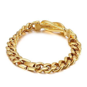 European and American Simple Gold Bracelet Creative Knotted Titanium - Sophornlilly