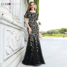 Load image into Gallery viewer, Evening Dresses Ever Pretty Mermaid O Neck Short Sleeve Lace
