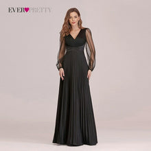 Load image into Gallery viewer, Evening Dresses Ever Pretty Women's Maxi Pleated See Through Long