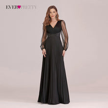 Load image into Gallery viewer, Evening Dresses Ever Pretty Women's Maxi Pleated See Through Long
