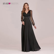 Load image into Gallery viewer, Evening Dresses Ever Pretty Women's Maxi Pleated See Through Long