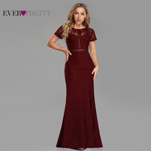 Load image into Gallery viewer, Ever Pretty Evening Dresses Long Sexy Little Mermaid Full Lace