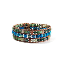 Load image into Gallery viewer, Exclusive New Women Bracelets Natural Stone Lava Beads 3 Strands