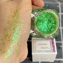 Load image into Gallery viewer, Eye Glitter Nail Hair Body Face Glitter Gel Art Flash Heart Loose