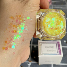 Load image into Gallery viewer, Eye Glitter Nail Hair Body Face Glitter Gel Art Flash Heart Loose
