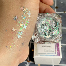 Load image into Gallery viewer, Eye Glitter Nail Hair Body Face Glitter Gel Art Flash Heart Loose