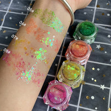 Load image into Gallery viewer, Eye Glitter Nail Hair Body Face Glitter Gel Art Flash Heart Loose