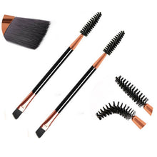 Load image into Gallery viewer, Eyebrow Eyeliner Brush Spoolie Brush And Angled Brow Brush Eyelash