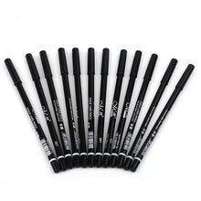 Load image into Gallery viewer, Eyeliner Pen 12 Colors waterproof eyeliner Makeup Cosmetic Black Eye