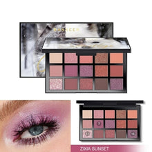 Load image into Gallery viewer, Eyeshadow Palette Eye Colors In Mix Of Shimmer Lasting Colourful