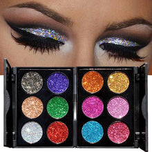 Load image into Gallery viewer, Eyeshadow Palette Lofty Tone Paillette Glitter Shimmer Eye Shadow