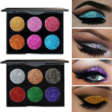Load image into Gallery viewer, Eyeshadow Palette Lofty Tone Paillette Glitter Shimmer Eye Shadow