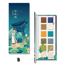 Load image into Gallery viewer, Eyeshadow Palette Shiny Eye Shadow Waterproof Matte Long lasting