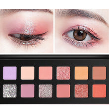 Load image into Gallery viewer, Eyeshadow Palette Shiny Eye Shadow Waterproof Matte Long lasting