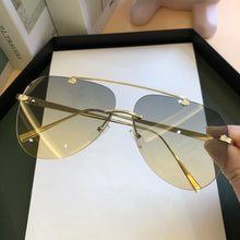 Load image into Gallery viewer, Metal Rimless Sunglasses Mirror