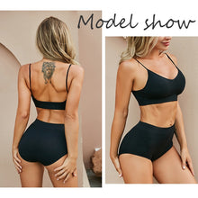 Load image into Gallery viewer, Women Bra Panties Set High Waist Shaper Bra Set Seamless