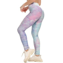 Load image into Gallery viewer, Leggings Women Ruched Textured Leggins Push Up High Waist