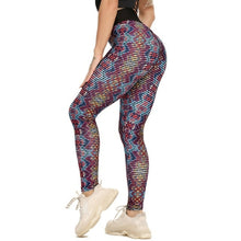 Load image into Gallery viewer, Leggings Women Ruched Textured Leggins Push Up High Waist