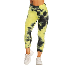 Load image into Gallery viewer, Women Ruched Butt Lifting Leggings High Waist Capris Pants