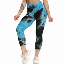 Load image into Gallery viewer, Women Ruched Butt Lifting Leggings High Waist Capris Pants