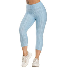 Load image into Gallery viewer, Women Ruched Butt Lifting Leggings High Waist Capris Pants